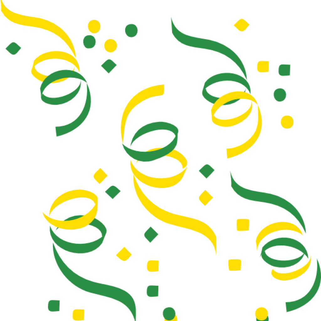 Image Black And White Download Confetti Clipart Pdf - Confetti Clipart Black And White - Png Download (1024x1024), Png Download