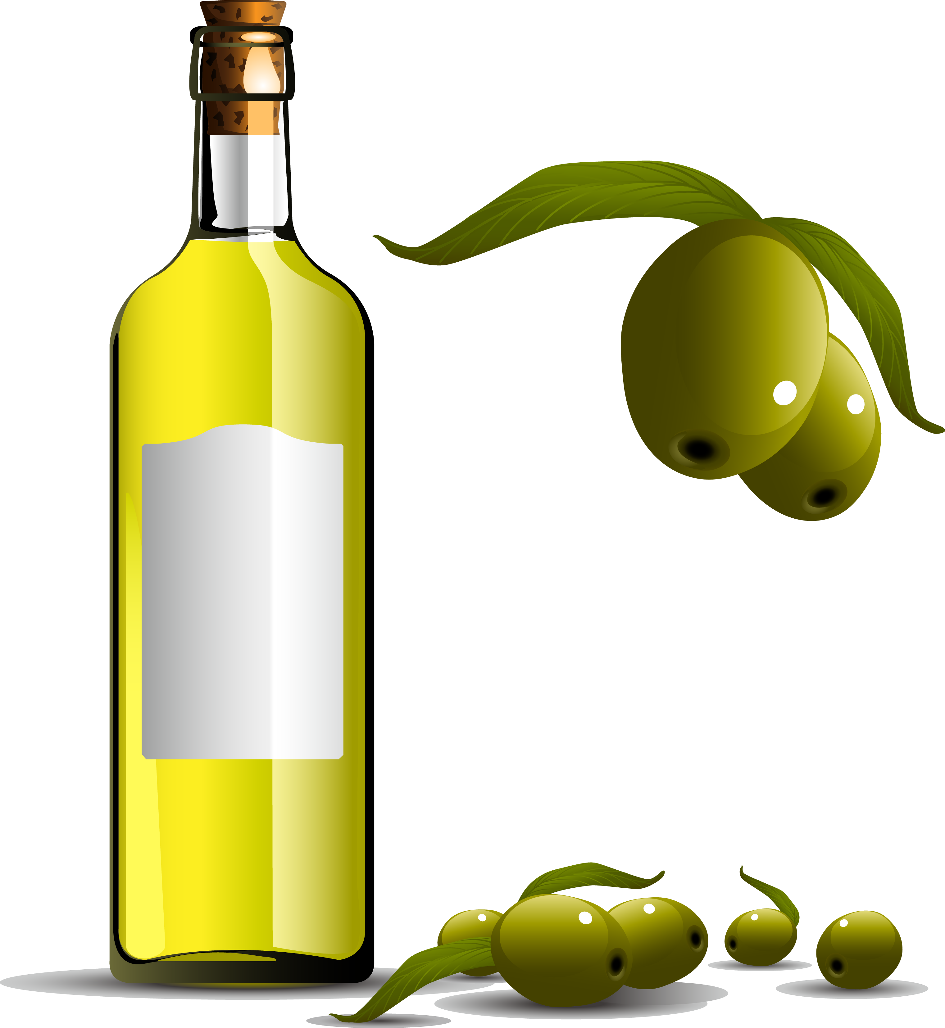 Download Olive Oil Clipart Cooking Oil Bottle Olive Vector Free Png