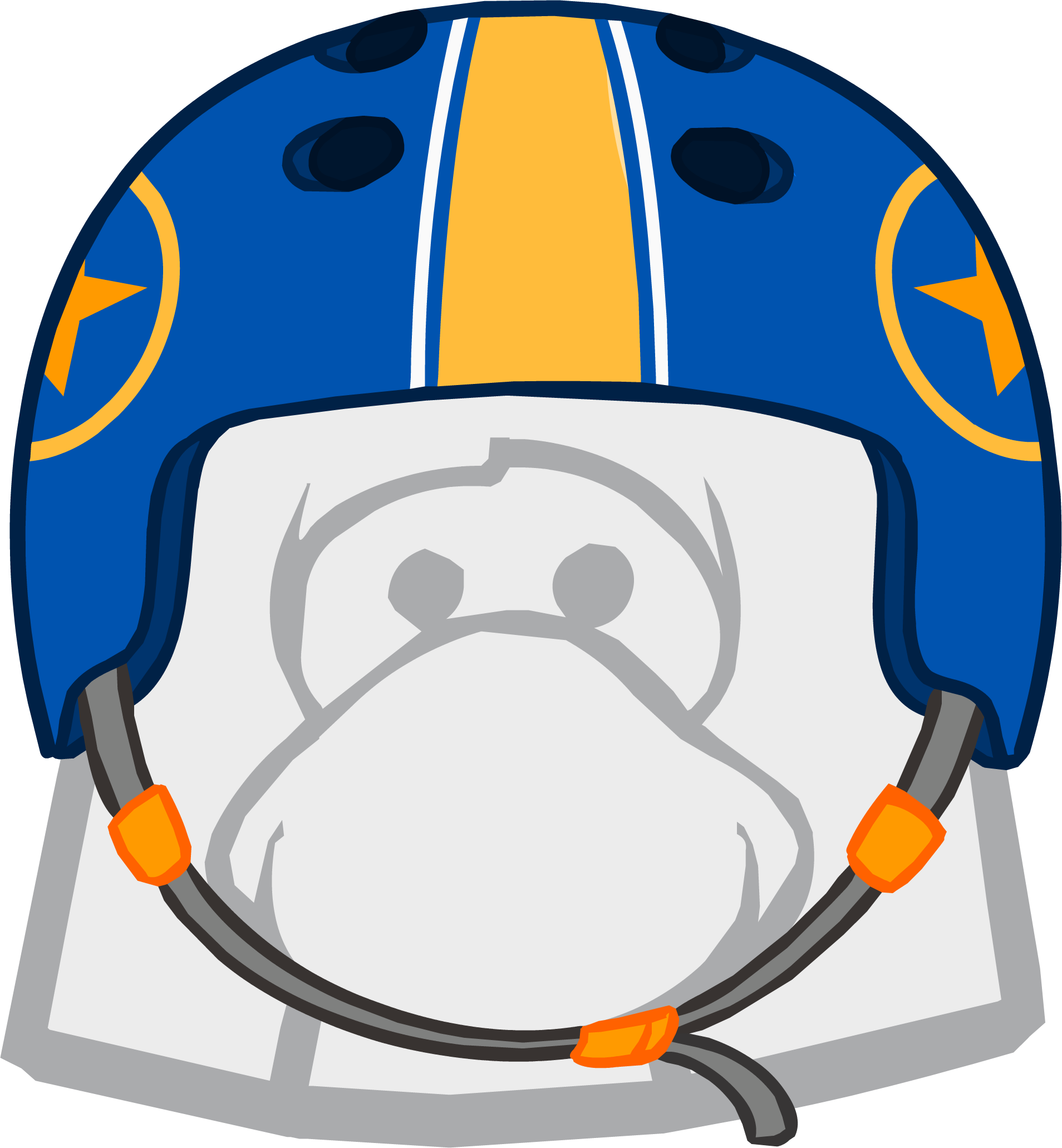 Professional Football Helmet Clipart Svg Pro Skater - Club Penguin Wig Hairs - Png Download (1908x2063), Png Download