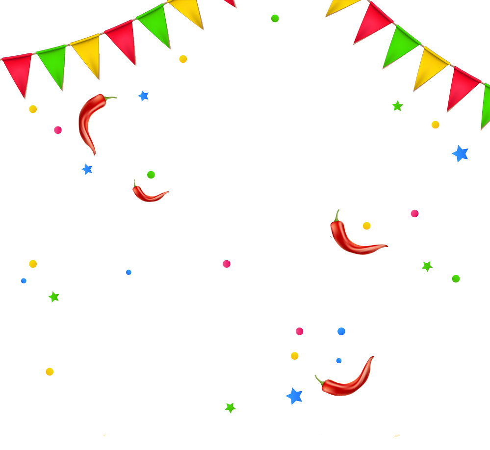 Confetti Png - Transparent Cinco De Mayo Png Clipart (999x918), Png Download