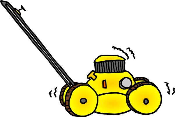 Lawnmower - Lawn Mower Clipart (600x600), Png Download