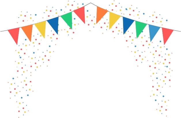 Birthday Confetti Png Image Transparent Background - Transparent Happy Birthday Vector Clipart (820x488), Png Download