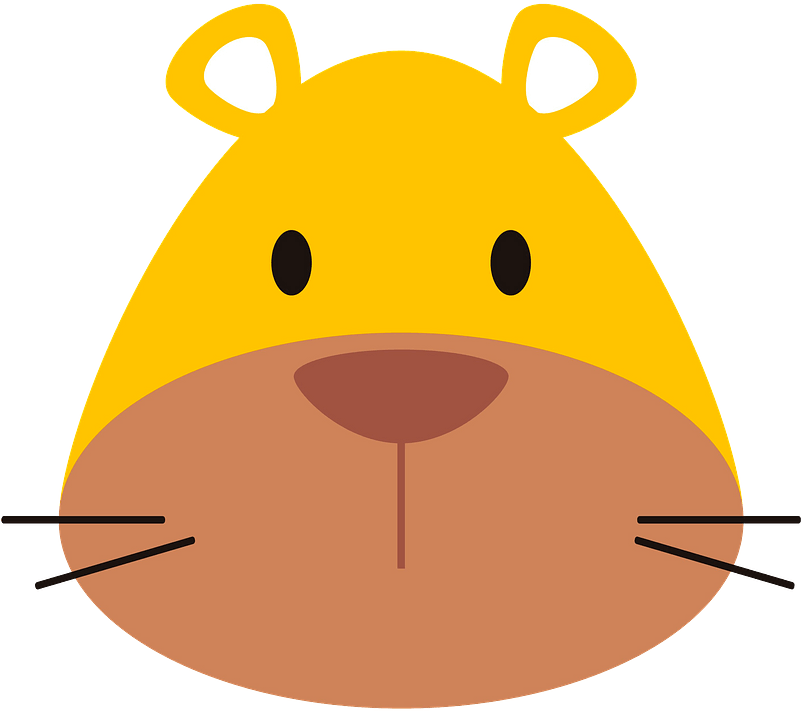 Cute Cougar Face Clipart - Cartoon Gopher Png Transparent Png (800x725), Png Download