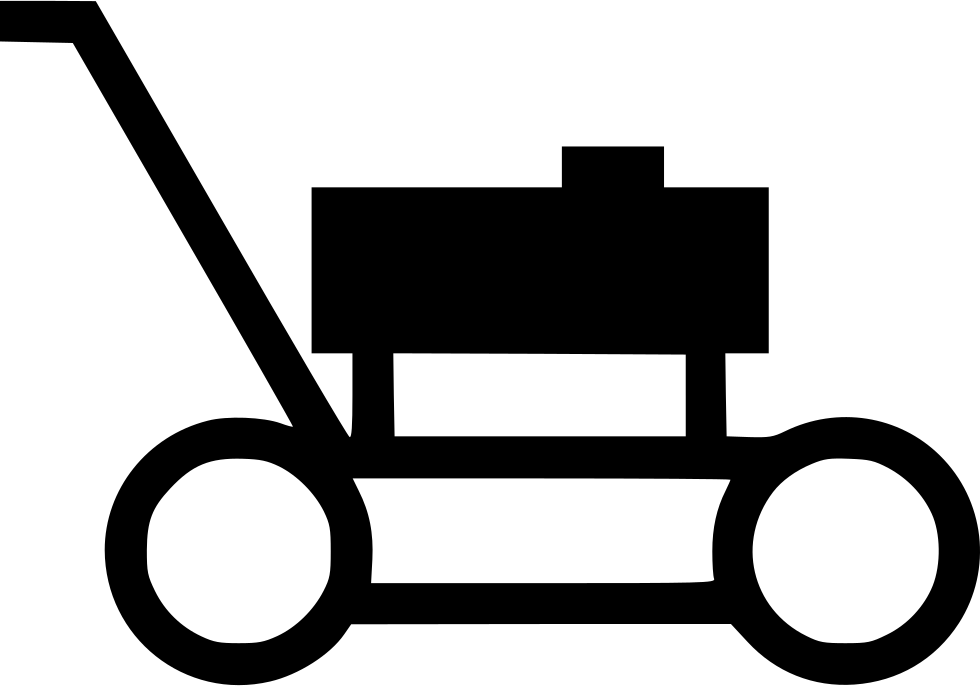 Lawn Mower Clipart (980x686), Png Download