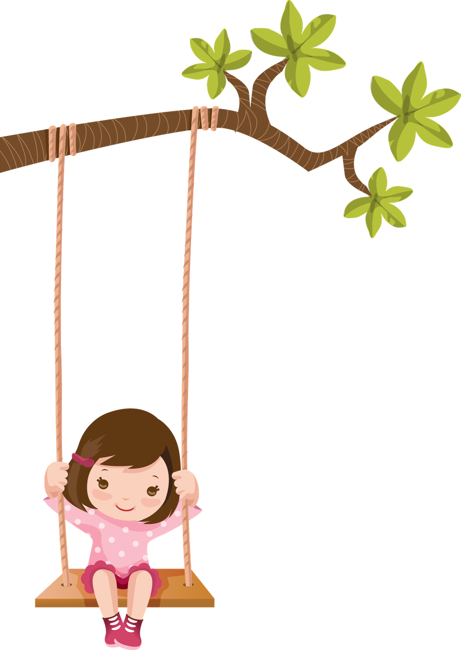 Download Transparent Boho Teepee Clipart - Kid On A Swing Clipart - Png