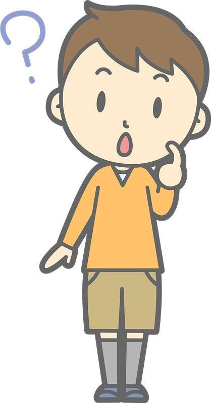 Little Boy Child Question Clipart - Boy Crying Clipart - Png Download (418x800), Png Download