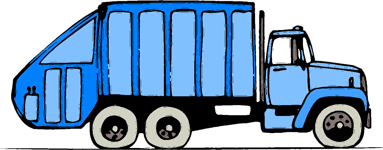 Transparent Garbage Truck Clipart - Recover Of Waste Management - Png Download (1546x659), Png Download