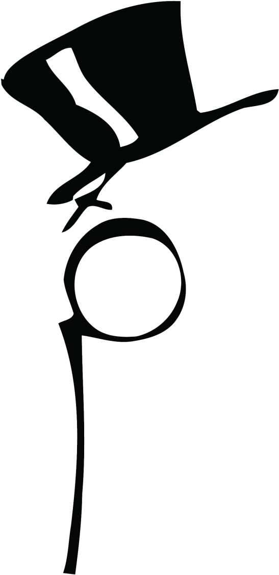 Top Hat And Monocle Png Clipart (700x1218), Png Download