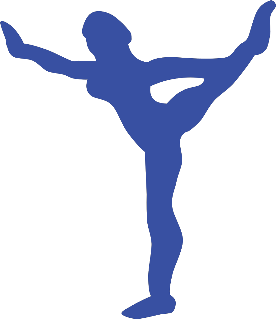 Gymnastic Svg Clip Arts - Gymnastic Cartoon Png Transparent Png (1024x1024), Png Download