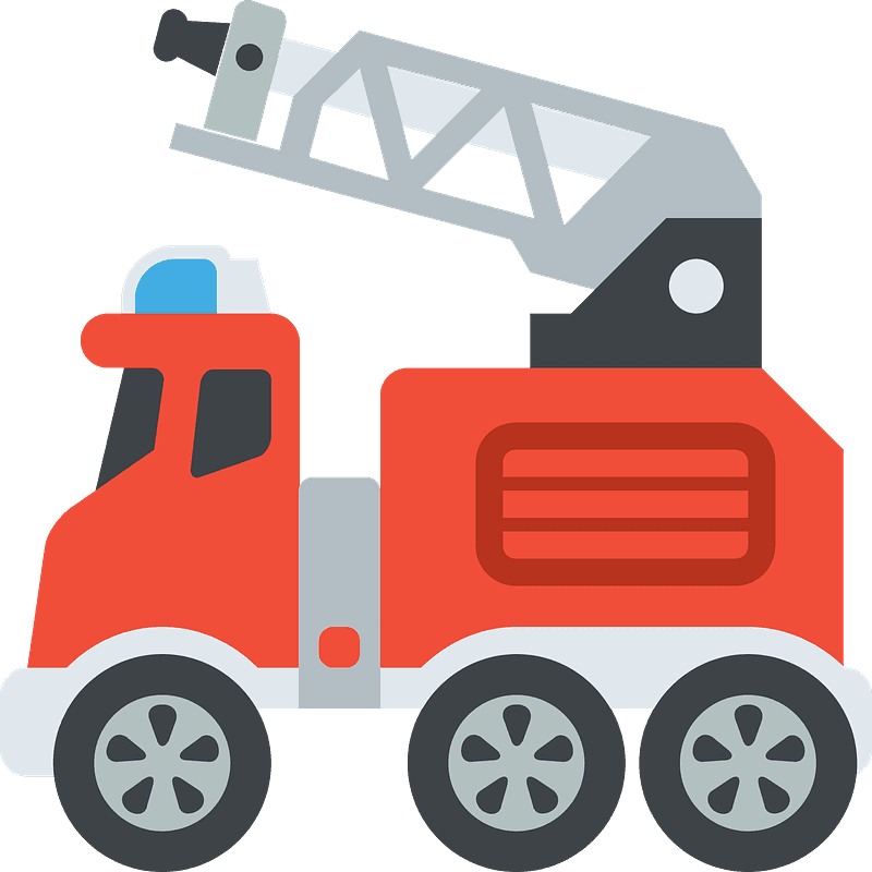 Fire Engine Emoji Clipart - Cn Tower - Png Download (800x800), Png Download
