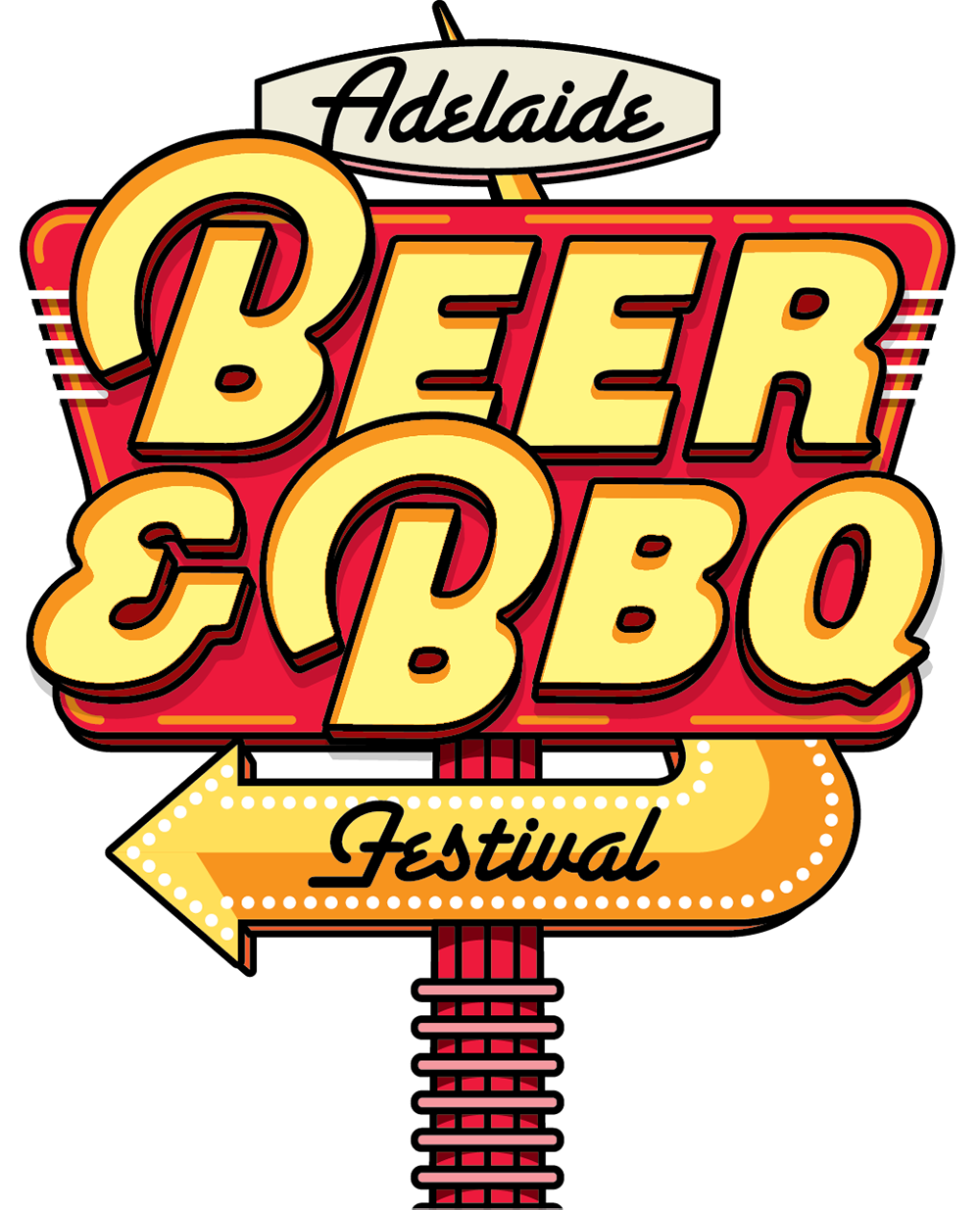Clipart Banner Bbq - Adelaide Beer And Bbq Festival 2019 - Png Download (1000x1235), Png Download