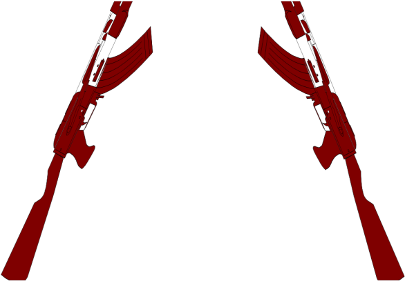 Guns Png Icons - Assault Rifle Clipart (600x600), Png Download