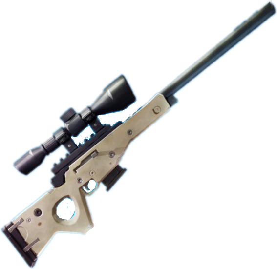 Guns Clipart Fortnite, Picture - Fortnite Bolt Action Sniper Png Transparent Png (567x551), Png Download