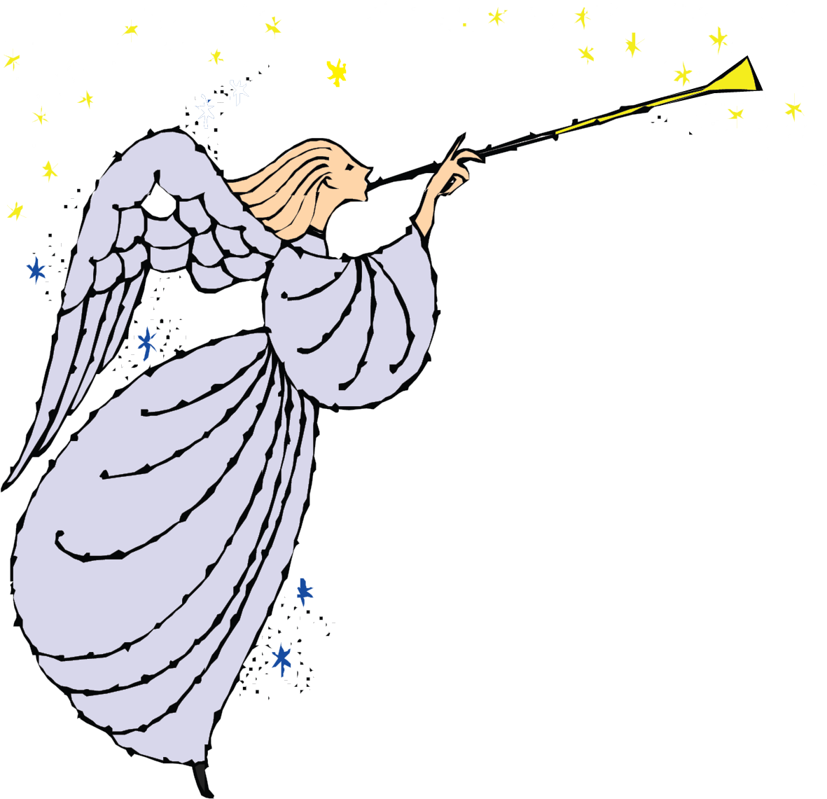 Christmas Angel Clip Art - Clip Art - Png Download (1309x1196), Png Download