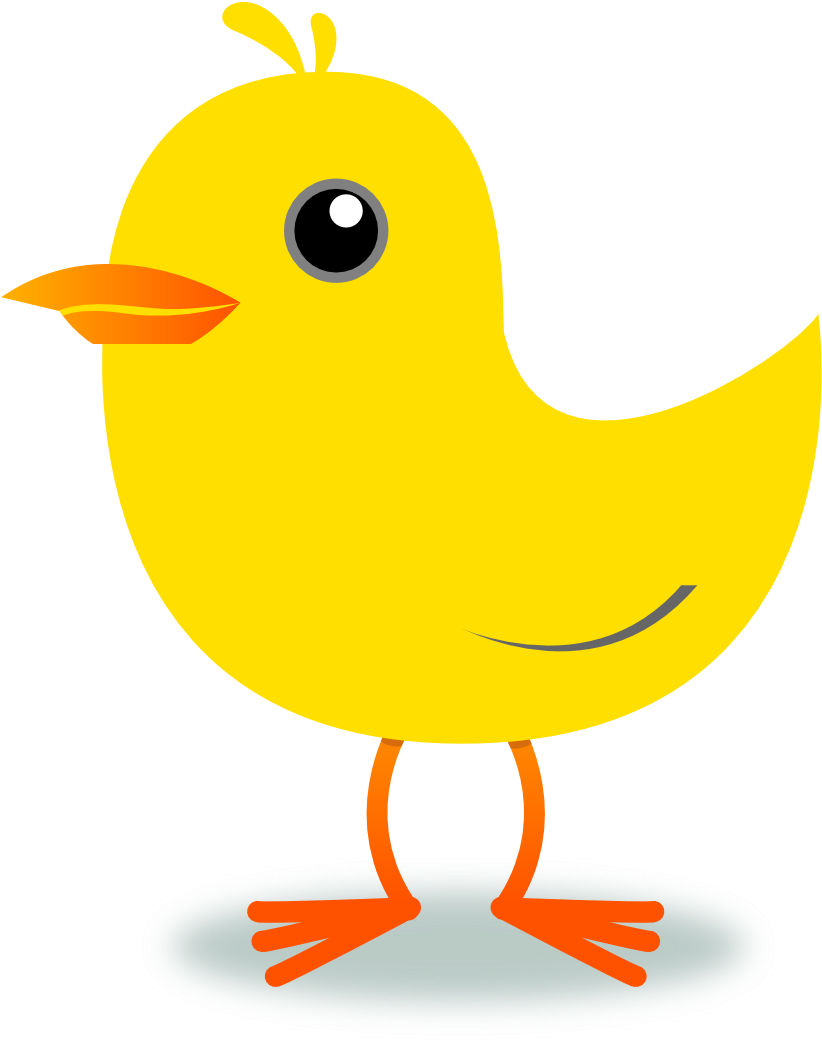 Yellow Bird Clipart Png - Yellow Birds Clipart Transparent Png (1111x1101), Png Download