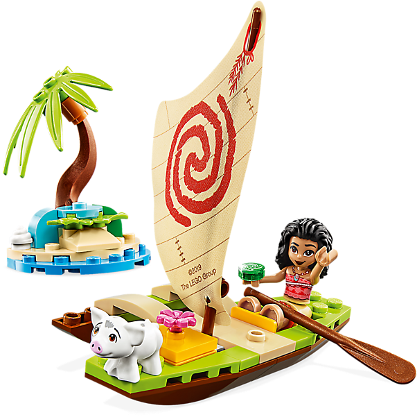 Lego Disney Princess Moana Ocean Adventure 43170 Clipart (800x600), Png Download