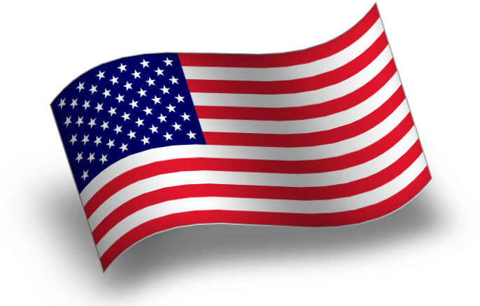 Usaflag Clipart (694x476), Png Download