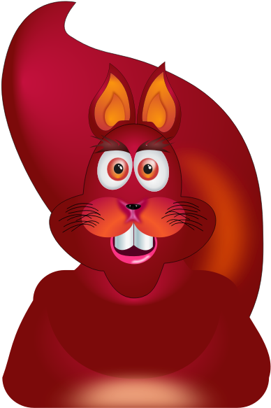 Squirrel Clipart (600x600), Png Download