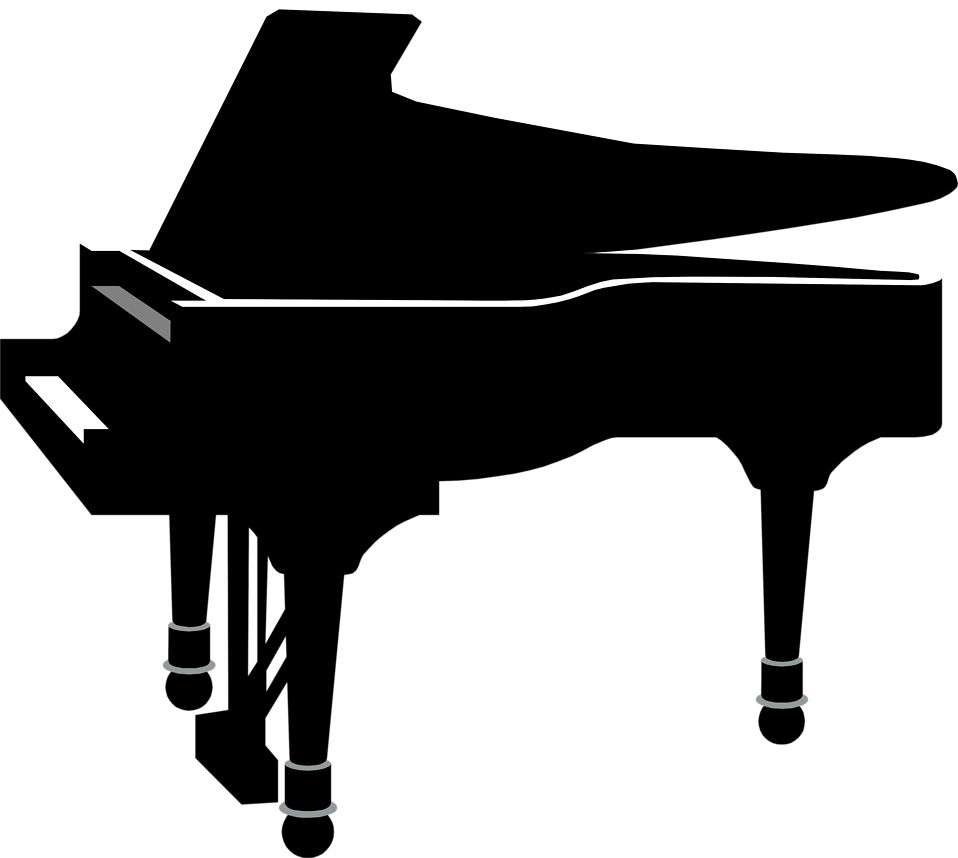 Cartoon Piano Pictures - Piano Clip Art - Png Download (958x858), Png Download