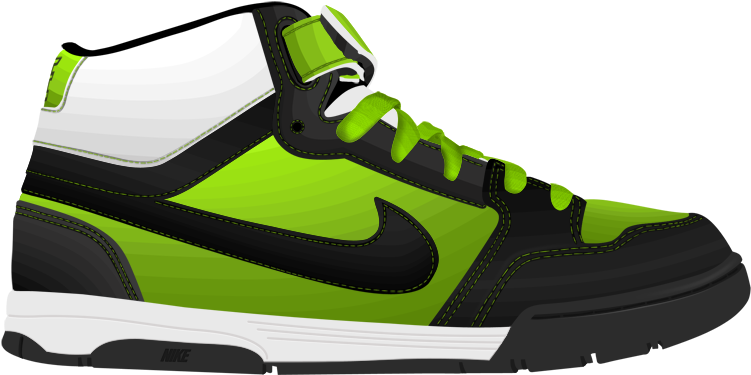 Nike Basketball Tennis Shoe Clipart Svg Transparent - Png Shoes Images Free Download (800x416), Png Download