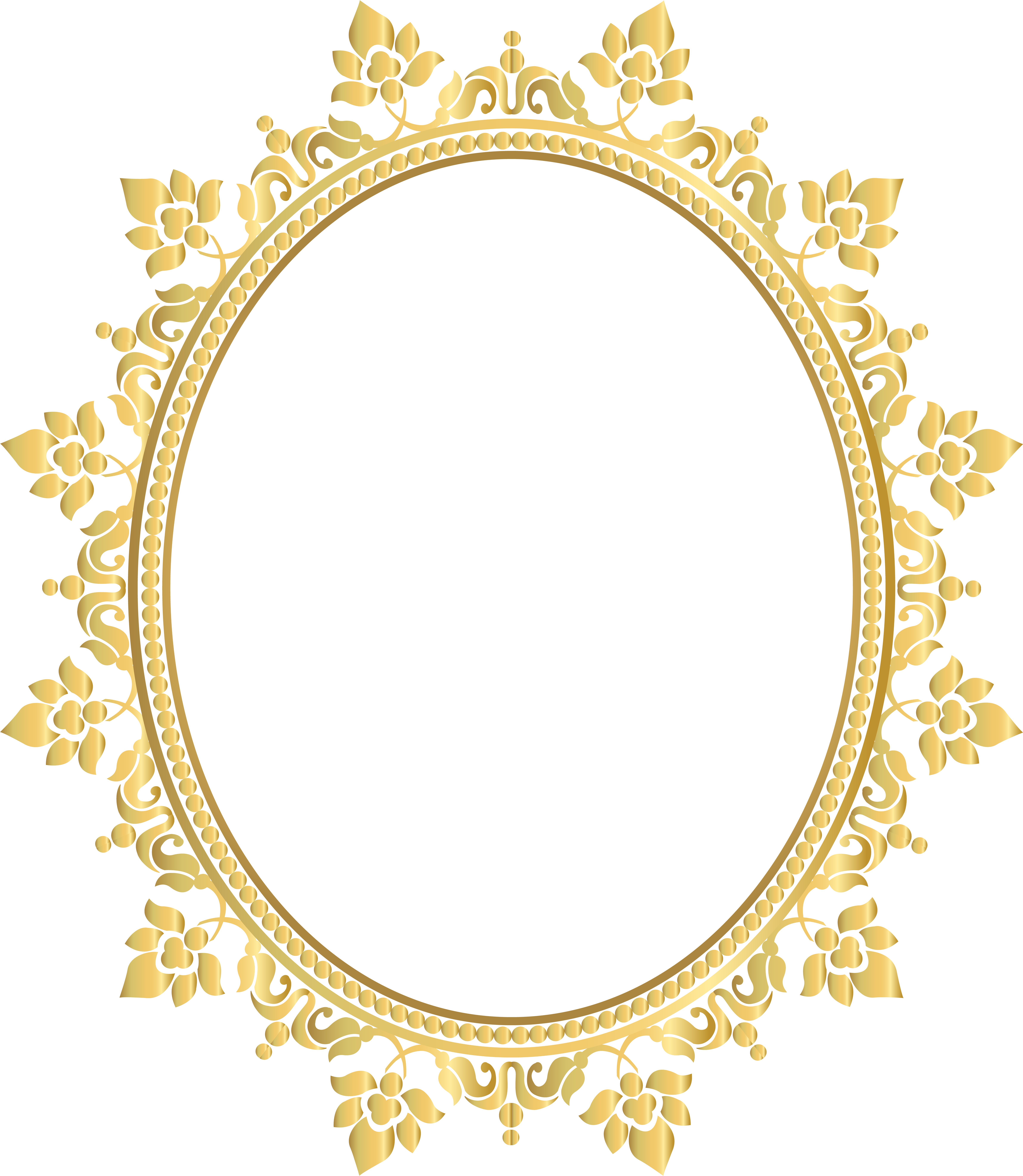 Download Oval Photo Frame Clipart Banner Freeuse Download Oval - Png
