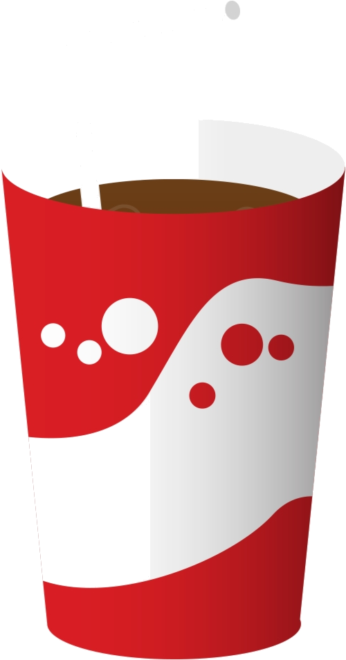 Fast Food Clipart Drink - Transparent Soda Clipart - Png Download (820x1033), Png Download