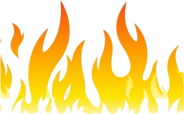 Flame Fire Flames Clipart Bottom Border Transparent - Flames Clipart Png (880x499), Png Download