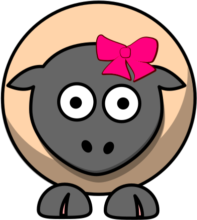 Sheep Cartoon Svg Clip Arts - Kids Tv 123 Animal Sounds - Png Download (1024x1024), Png Download