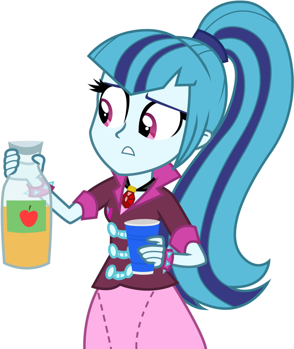 Clothing Clipart Juice Punch Grape Sonata Dusk Fruit - Equestria Girl Sonata Dusk - Png Download (986x1171), Png Download
