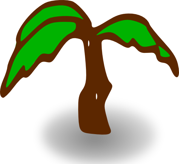 Free Vector Rpg Map Symbols Palm Tree Clip Art - Palm Tree Clip Art - Png Download (600x549), Png Download