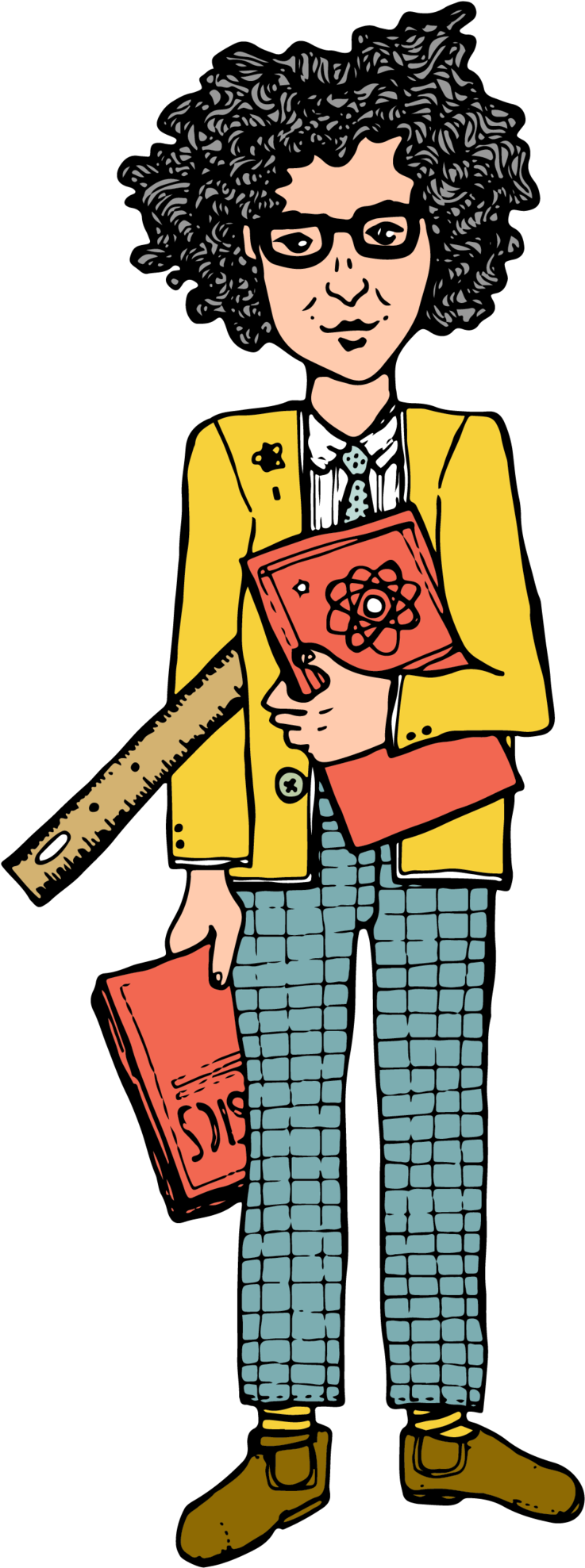 Tutor Clipart (1000x2154), Png Download