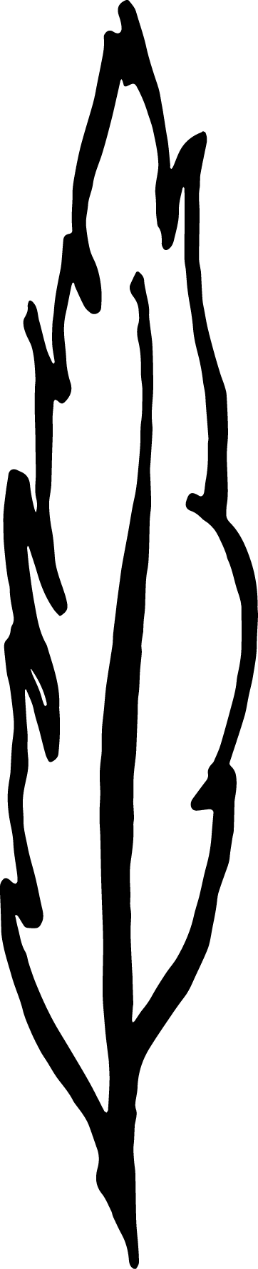 Silhouette Black White Shoe Clip Art - Silhouette - Png Download (362x1781), Png Download