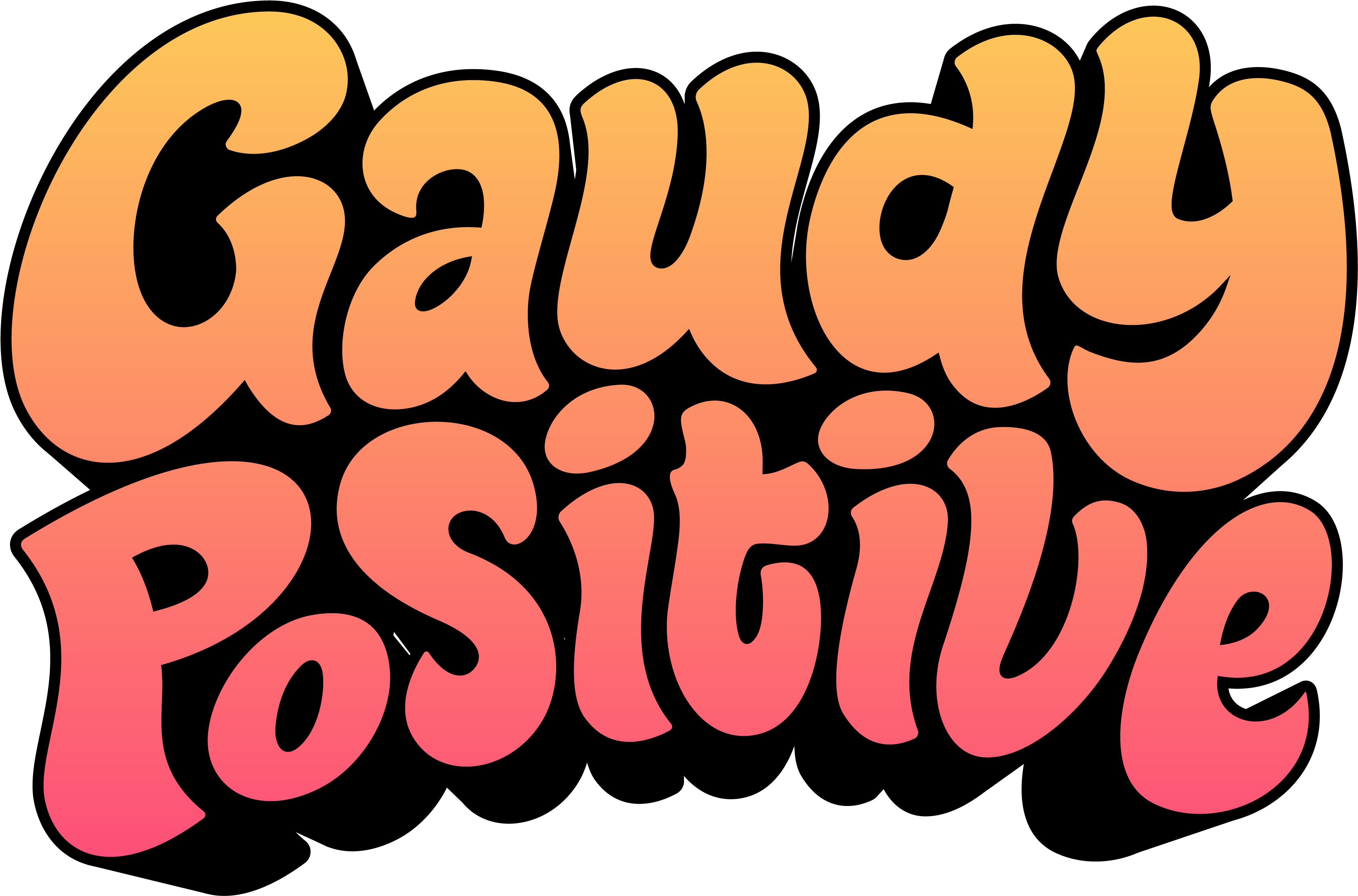 Gaudy Positive Ep - Illustration Clipart (4000x4000), Png Download