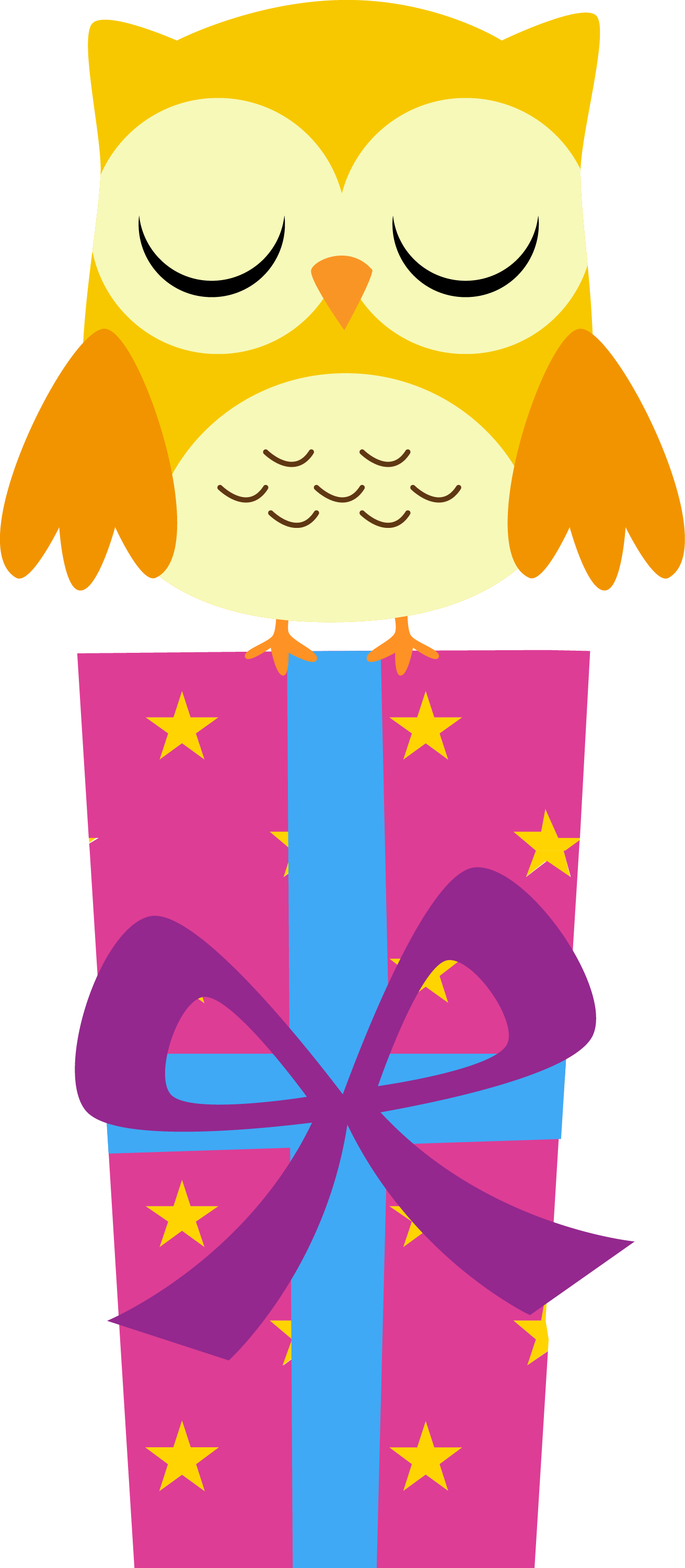 Clipart Party Owls Hd - Png Download (1311x3000), Png Download