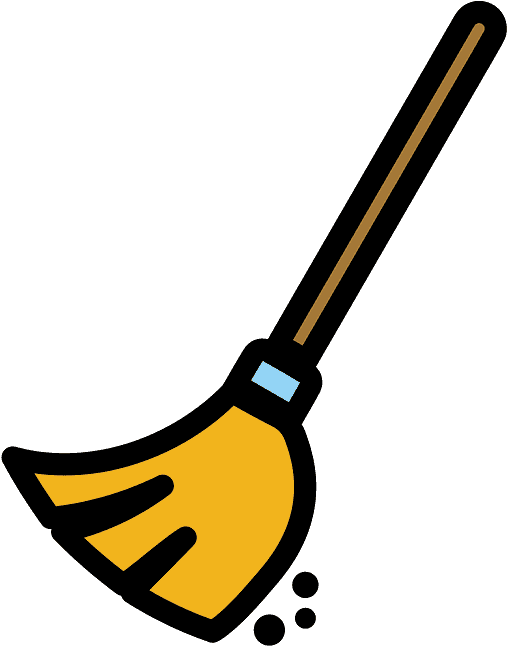 Broom Emoji Clipart Broom Emoji Png Download Full Size Clipart