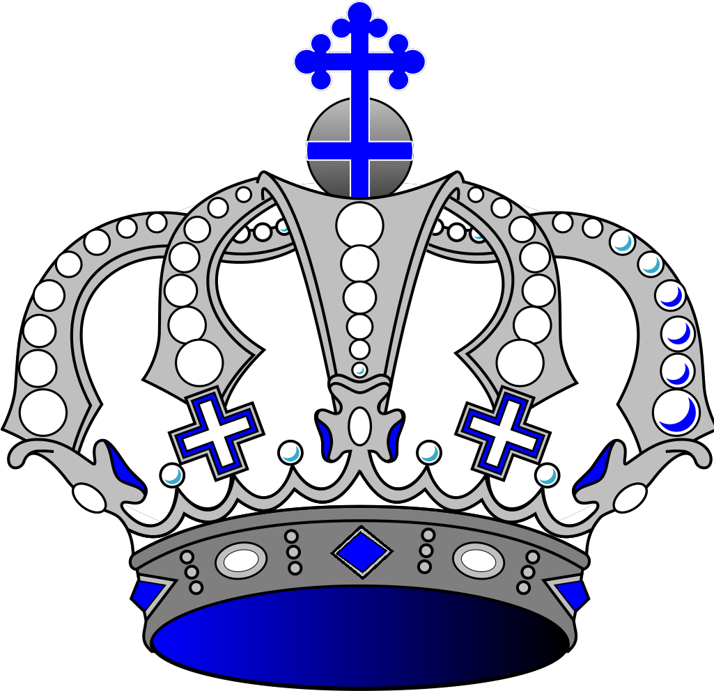 Silver Blue White Svg Clip Arts Silver King Crown Clipart Png Download Full Size Clipart 5238989 Pinclipart