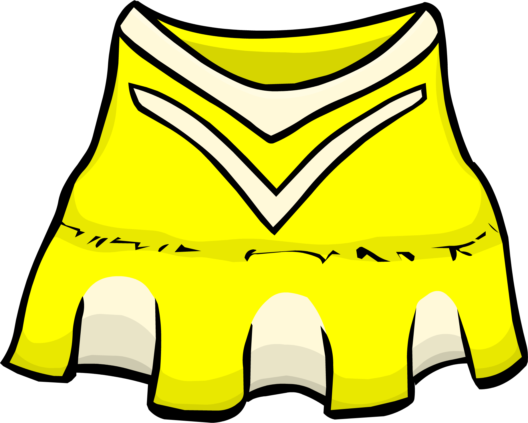 Club Penguin Rewritten Wiki - Club Penguin Cheerleader Outfit Clipart (1846x1479), Png Download