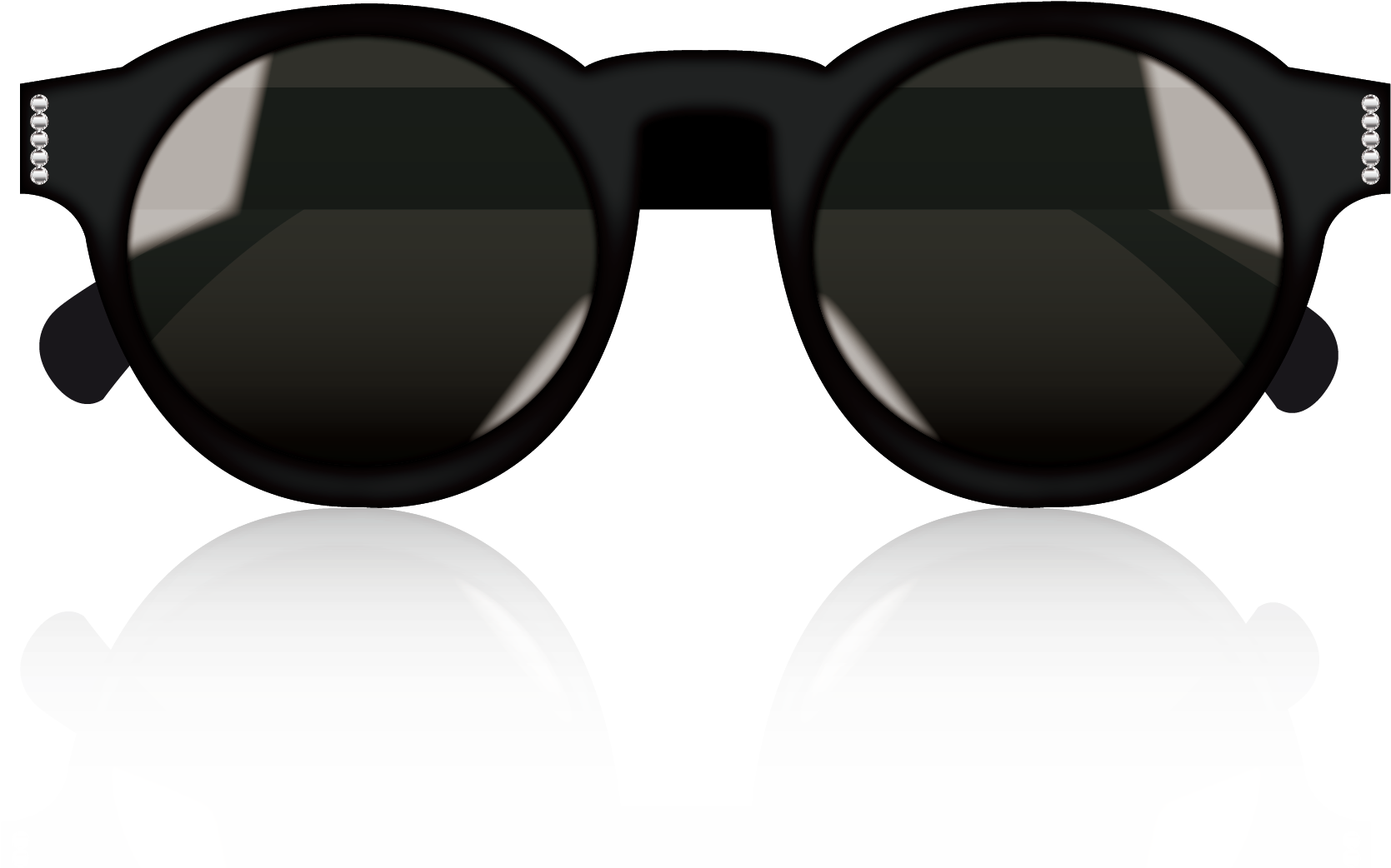 Vector Goggles Sunglasses Hd Image Free Png Clipart - Sunglasses Transparent Png (1669x1042), Png Download