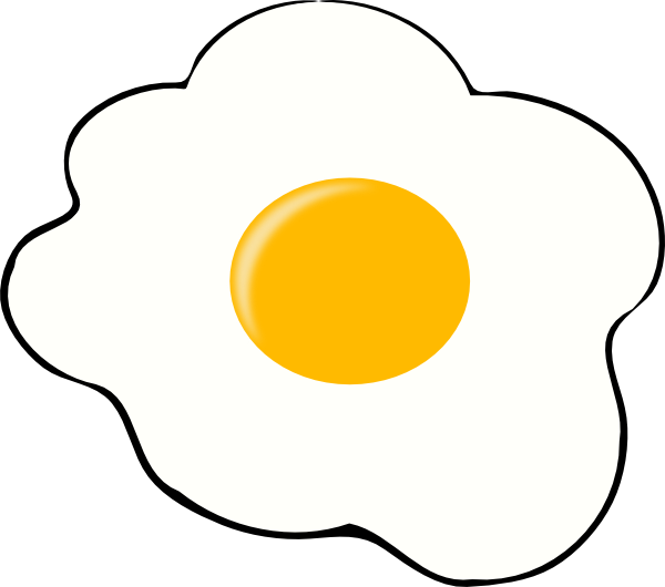 Sunny Side Up Clipart - Png Download (600x530), Png Download