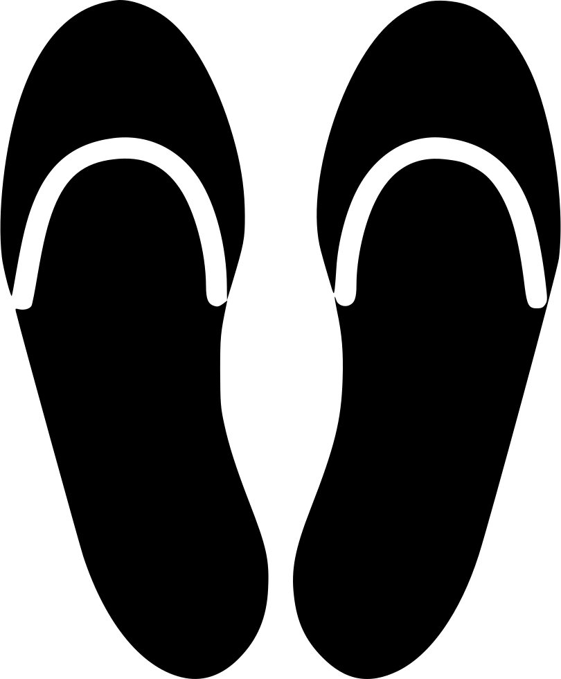 Transparent Lady Slipper Clipart - Flip-flops - Png Download (810x980), Png Download