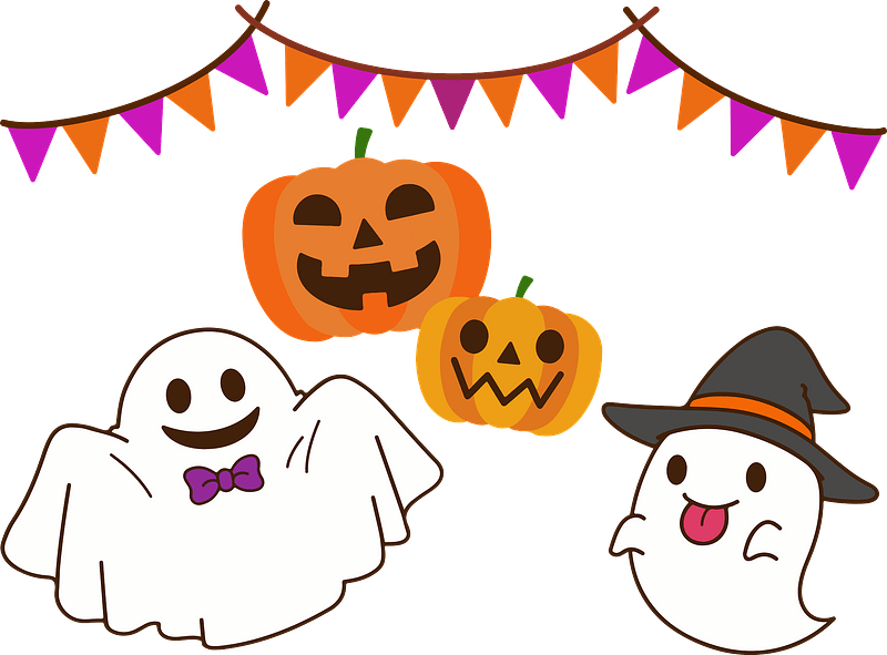 Halloween Background Clipart - Png Download (800x591), Png Download