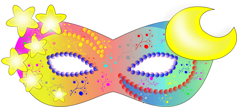 Mask Clipart (800x501), Png Download