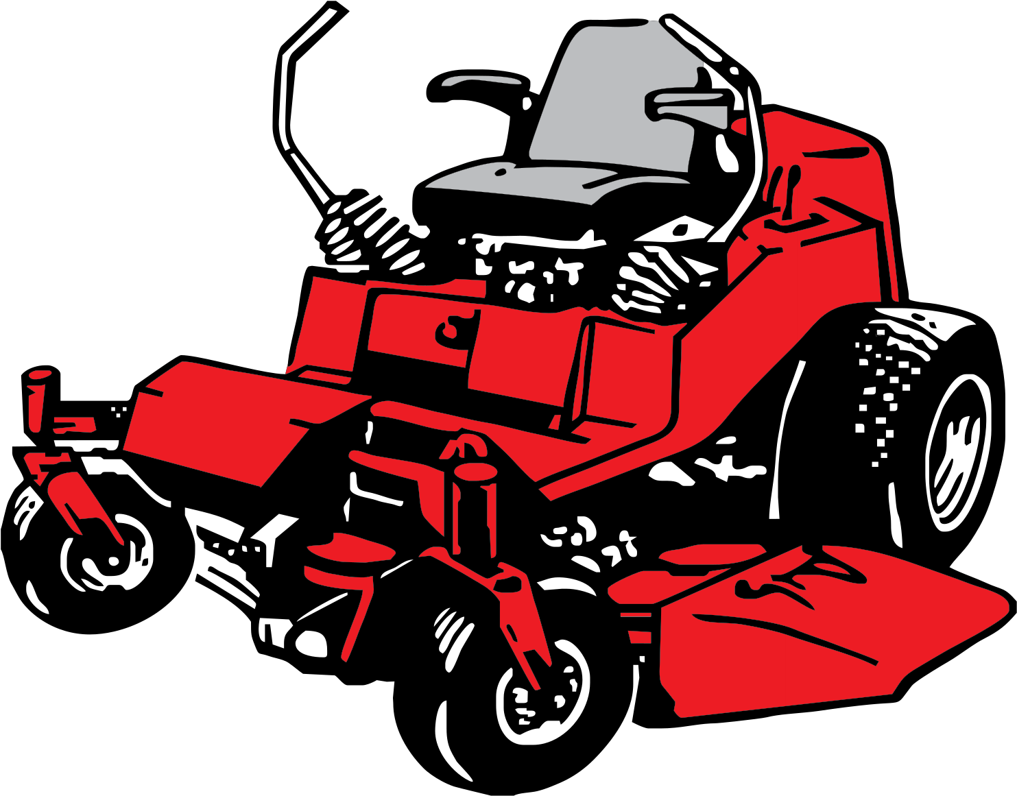 John Deere Tractor Clipart - Riding Lawn Mower Clip Art - Png Download (920x720), Png Download