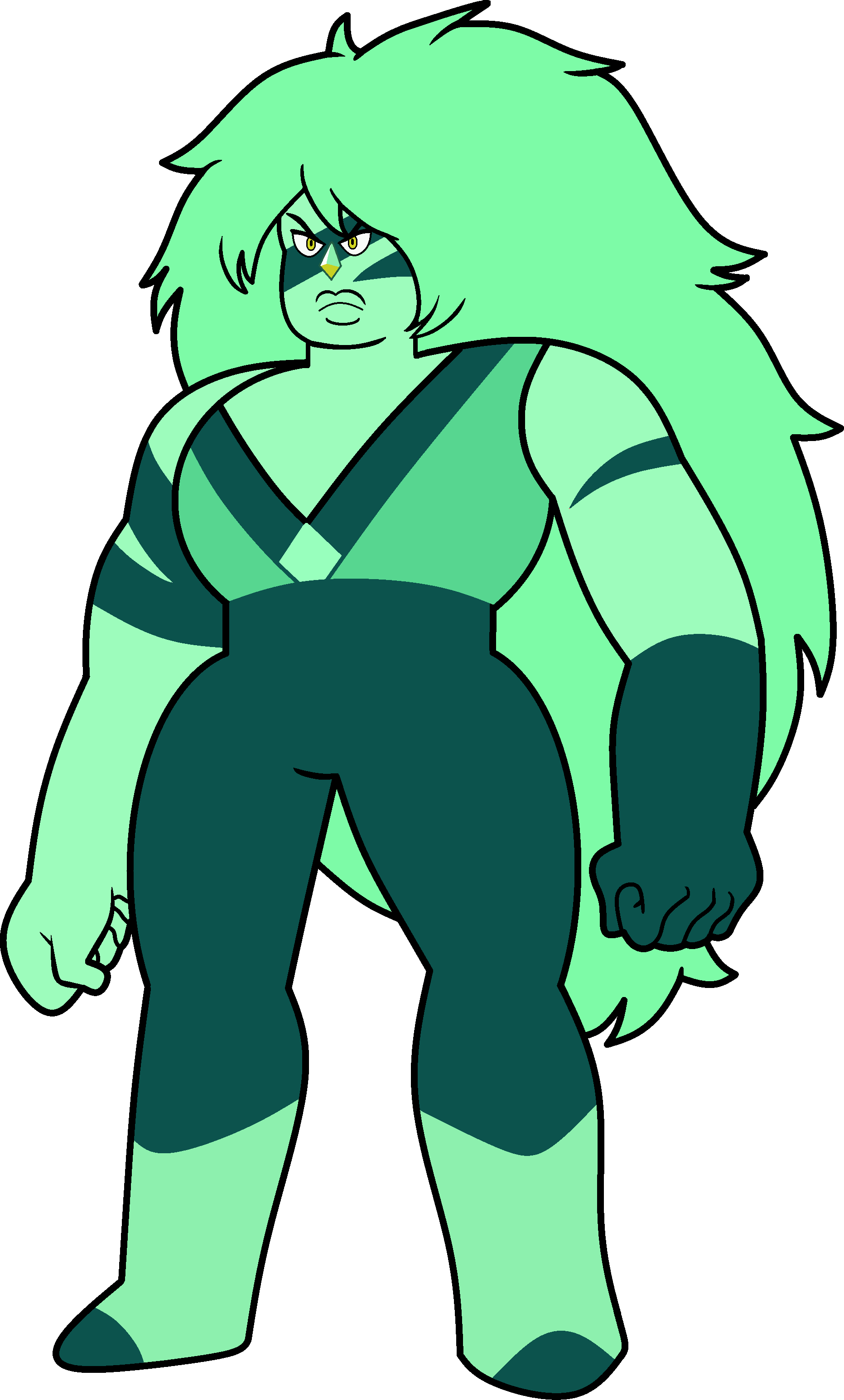 The Return 231 - Steven Universe The Return Jasper Clipart (1863x3092), Png Download