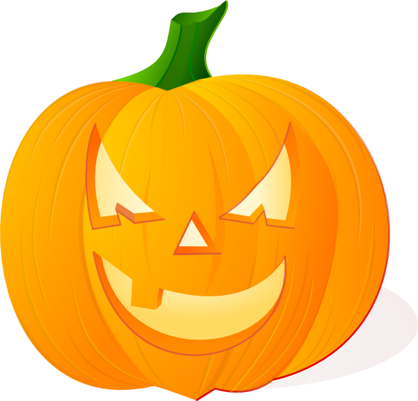 Jack O Lantern Halloween Pumpkin Clip Art - Jack O Lantern Clipart Transparent - Png Download (600x575), Png Download