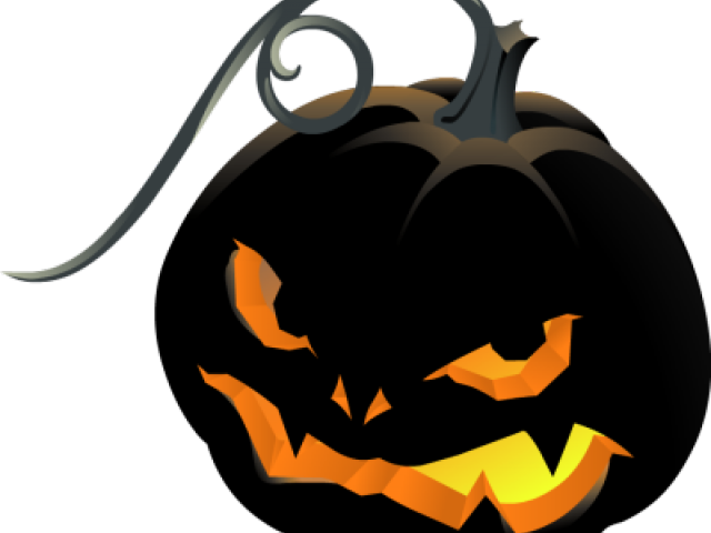 Spooky Jack O Lantern Clipart - Png Download (640x480), Png Download