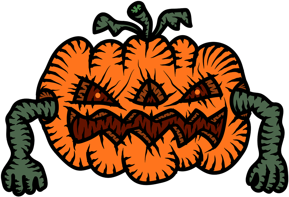 Pumpkin Clipart (1280x874), Png Download