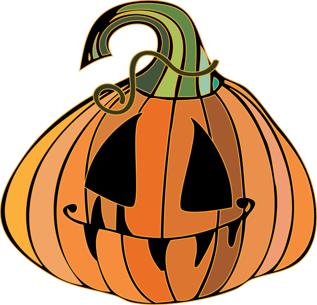 Jack-o'-lantern Clipart (640x616), Png Download