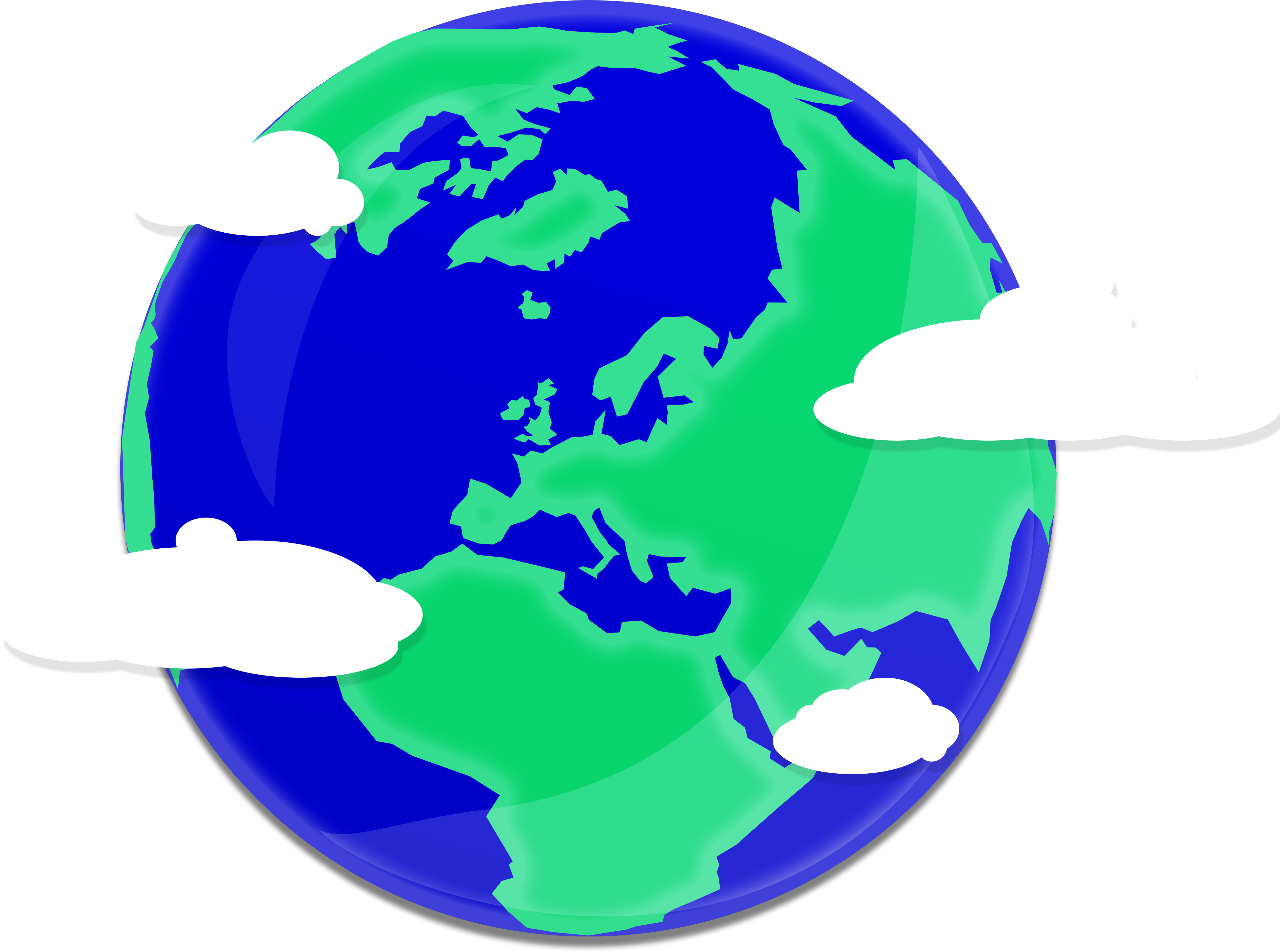 Earth Clipart (5314x4000), Png Download