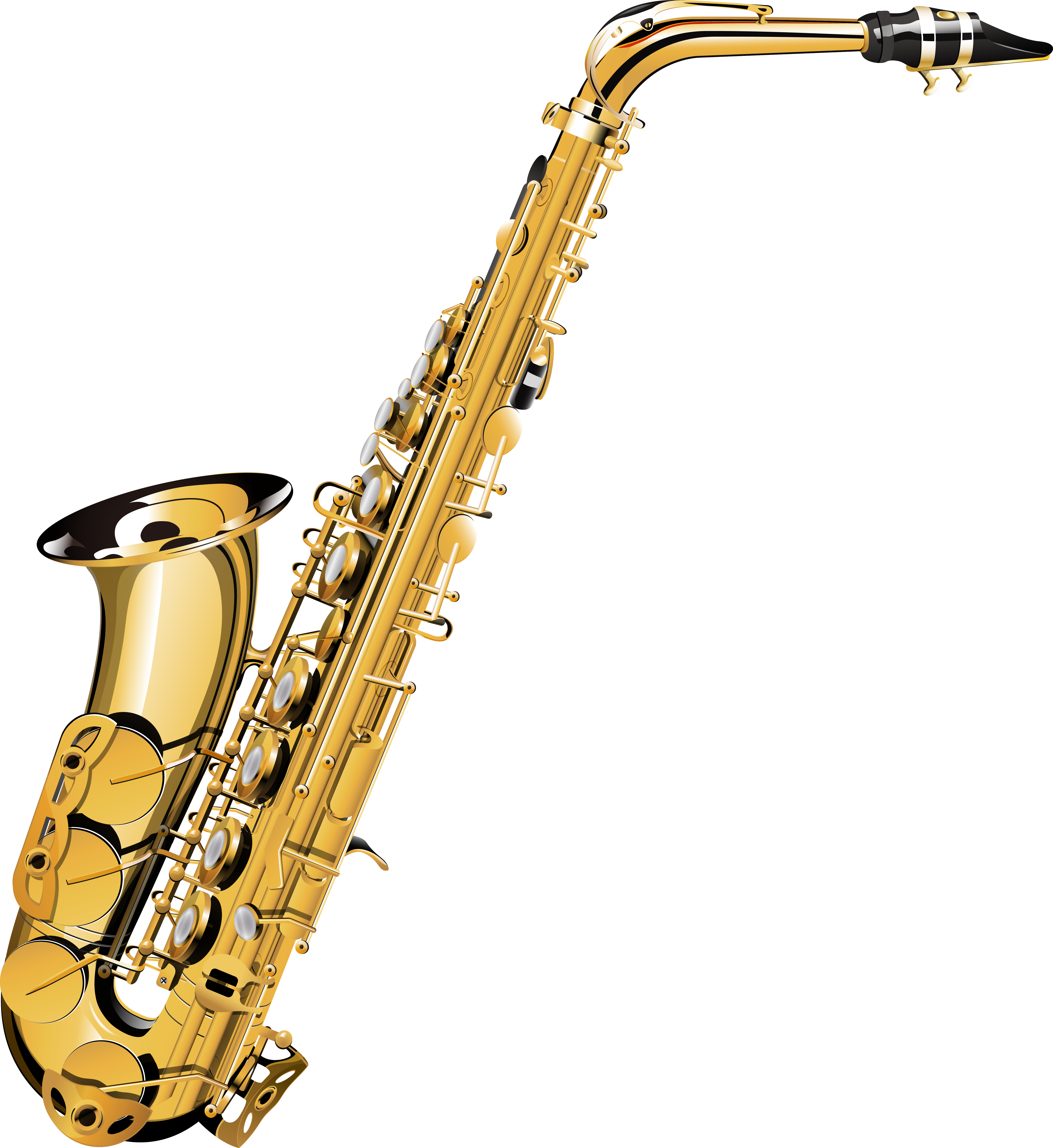 Alto Saxophone Musical Instruments Trumpet Tenor Saxophone - Saxophone Png Clipart (5802x6324), Png Download